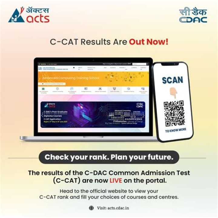 Are CDAC results out?