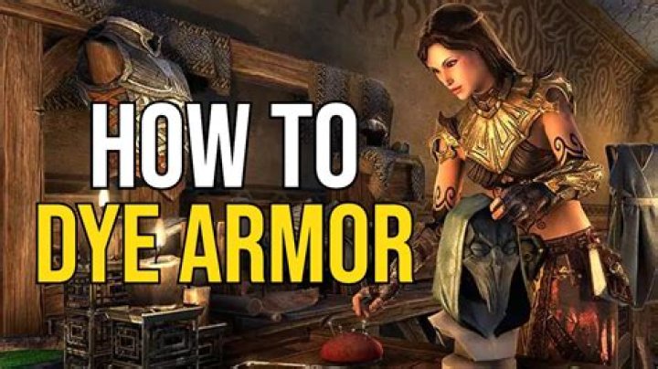 Black desert how to dye armor