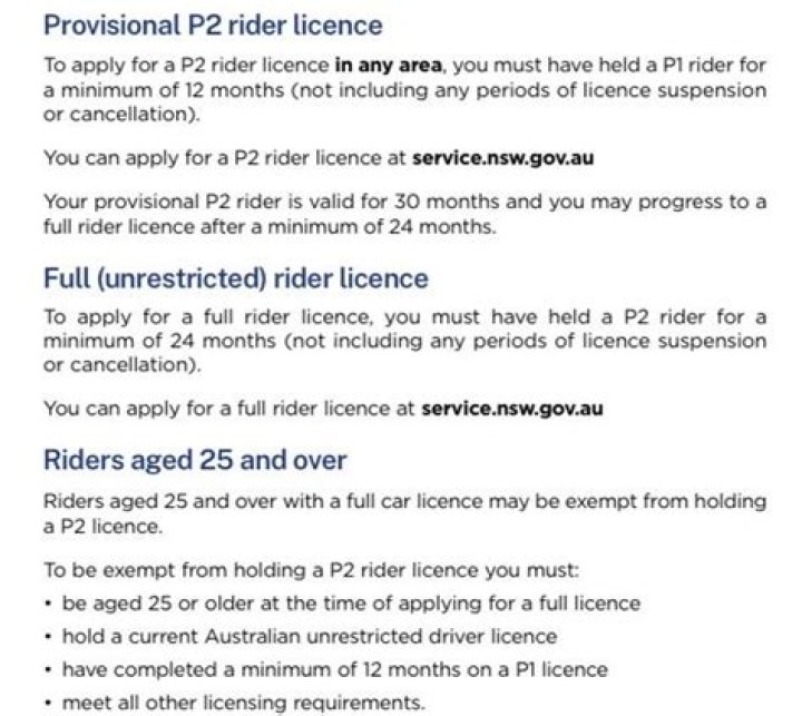 Can you go from P1 to full license Qld?
