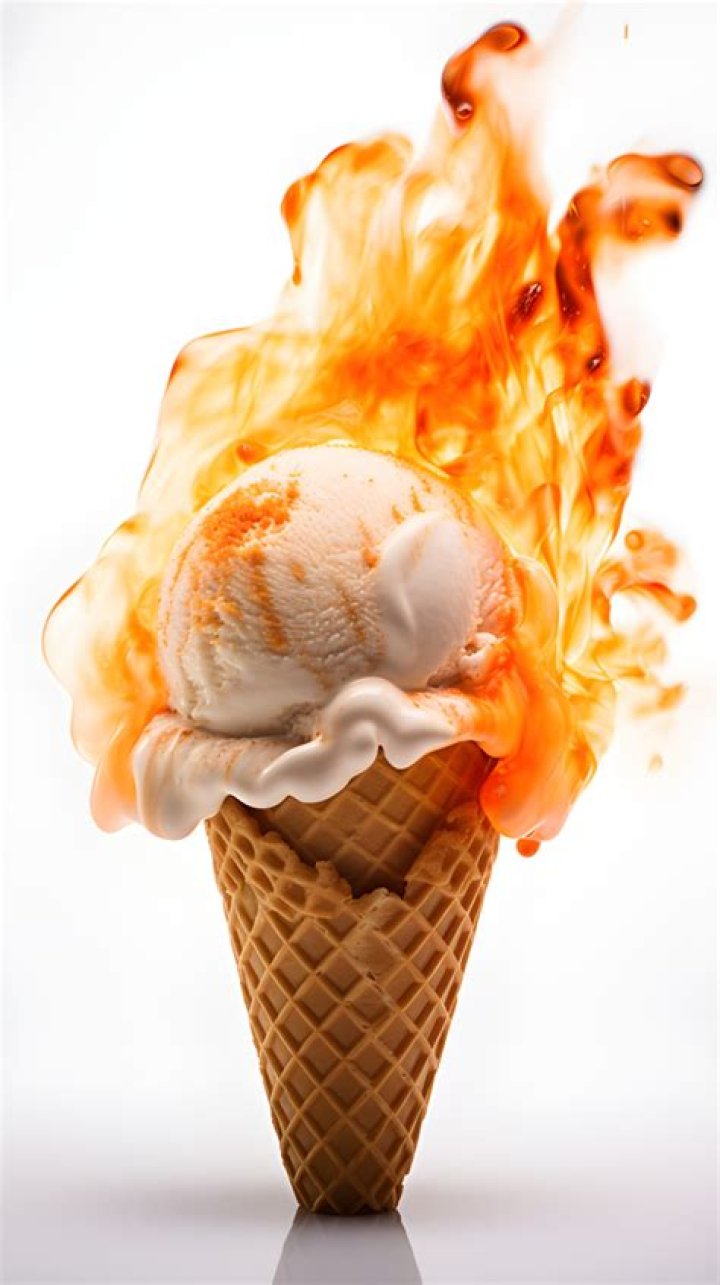 Can you light ice cream on fire?