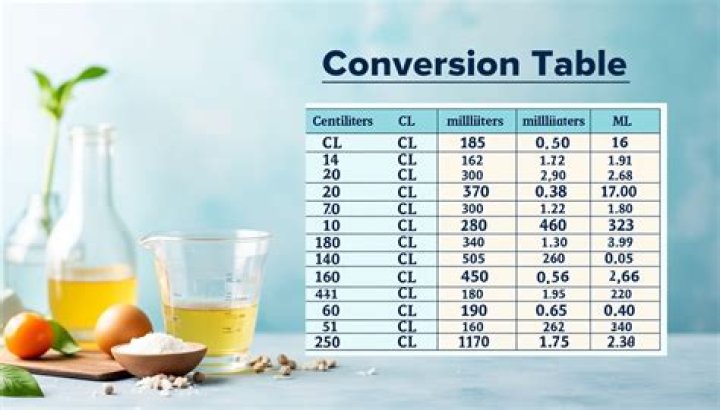Comment mesurer 15 cl de lait ?