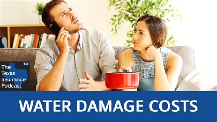 Does insurance cover water damage from toilet?