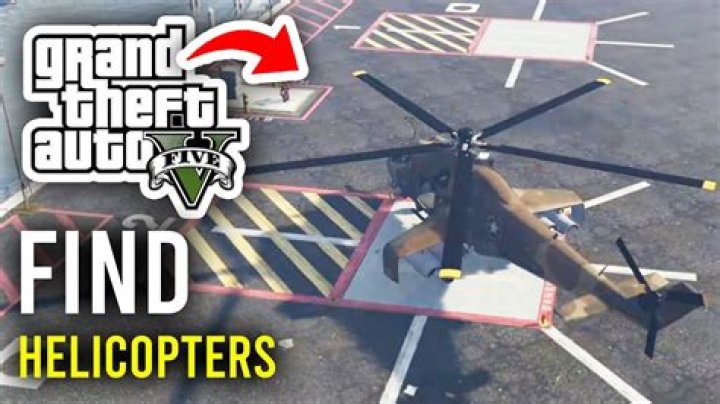 Gta 5 where to find helicopter