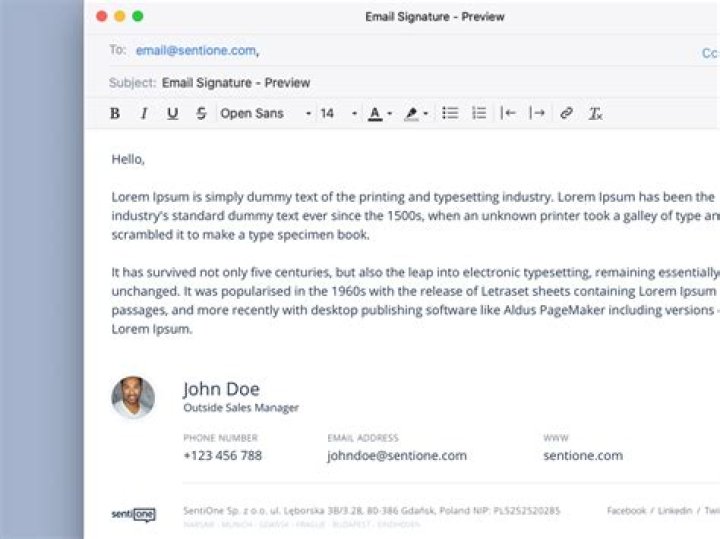How do I add a logo to my email signature in Apple Mail?
