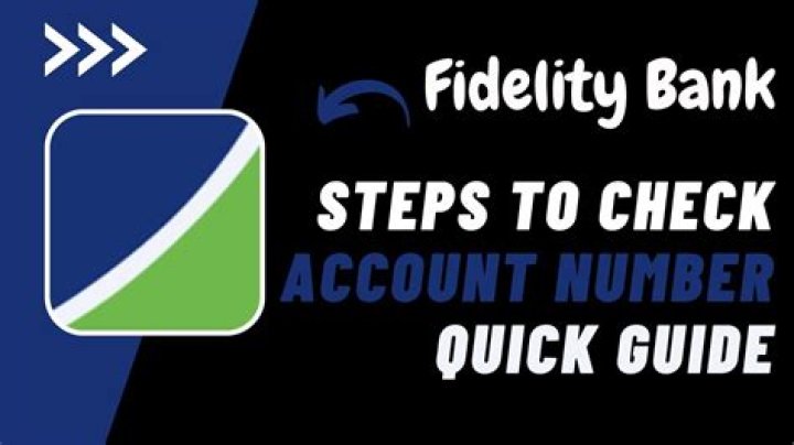 How do I check my fidelity bank account?