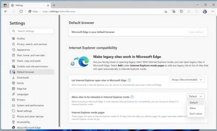 How do I get an Internet Explorer domain name?