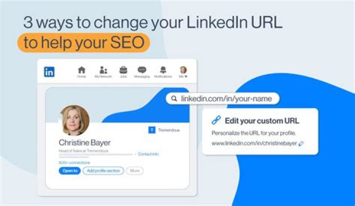How do I Personalise my LinkedIn URL?