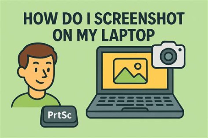 How do I save a page on my laptop?