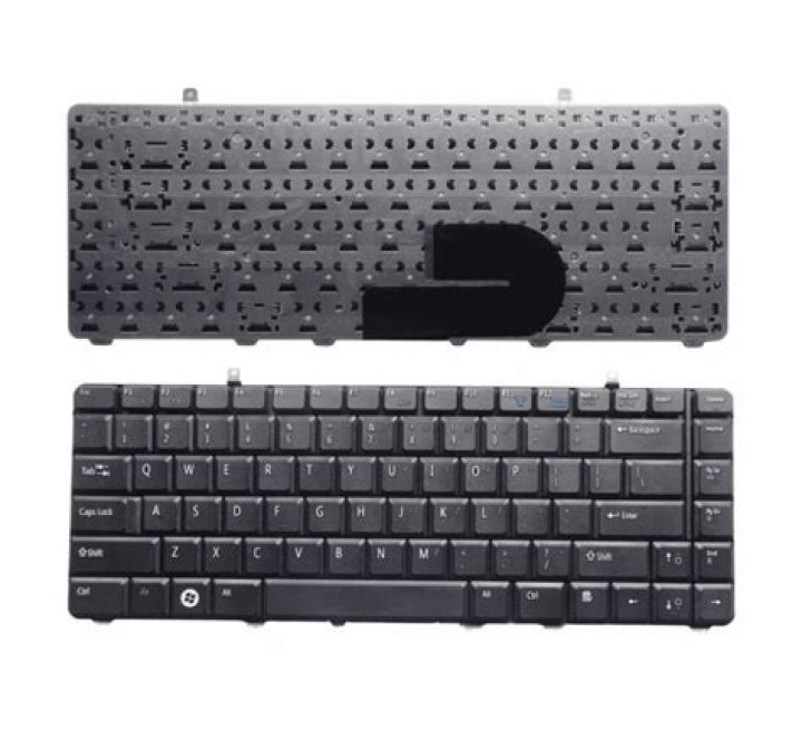 How do you open the keyboard on a Dell vostro 1015?