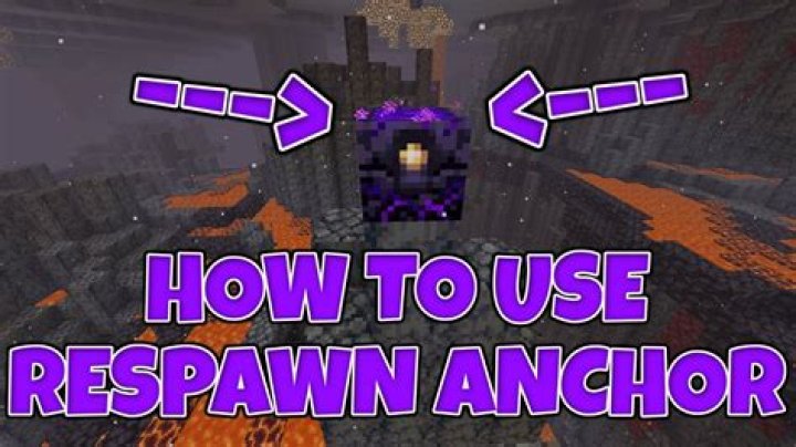 How do you use a respawn anchor in minecraft