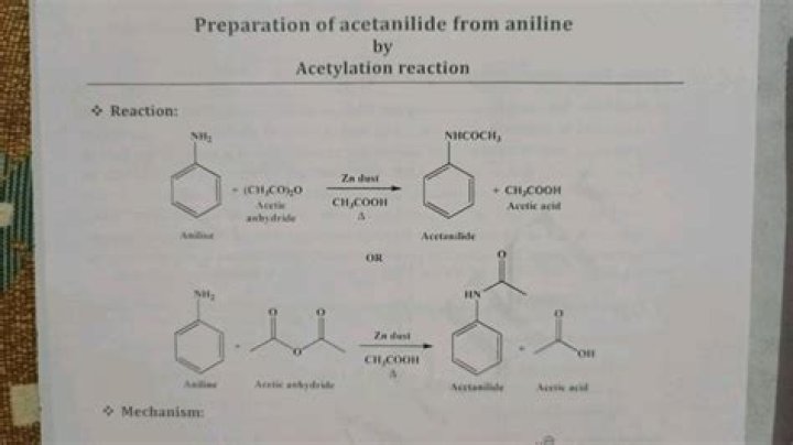 HOW IS carboxylic acid prepared from aniline?