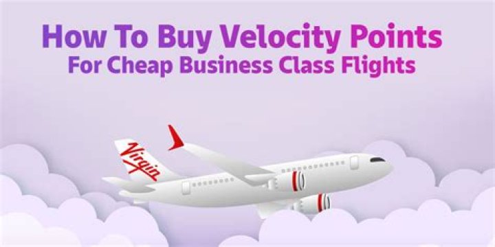 How many Velocity points do you need for a flight?