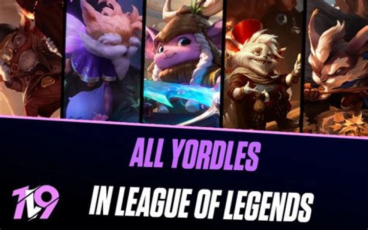 How many yordles are in league of legends