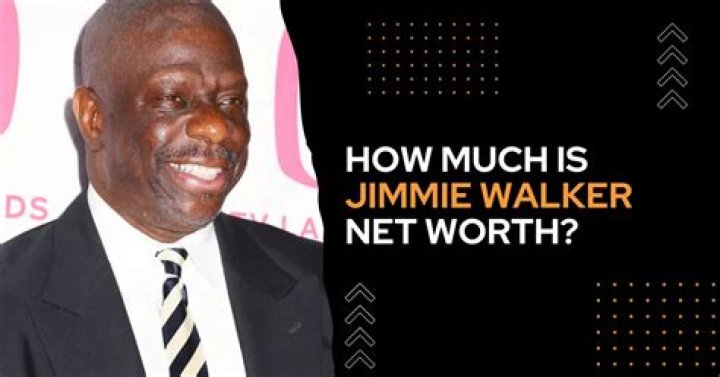 How much is Jimmie Walker worth?
