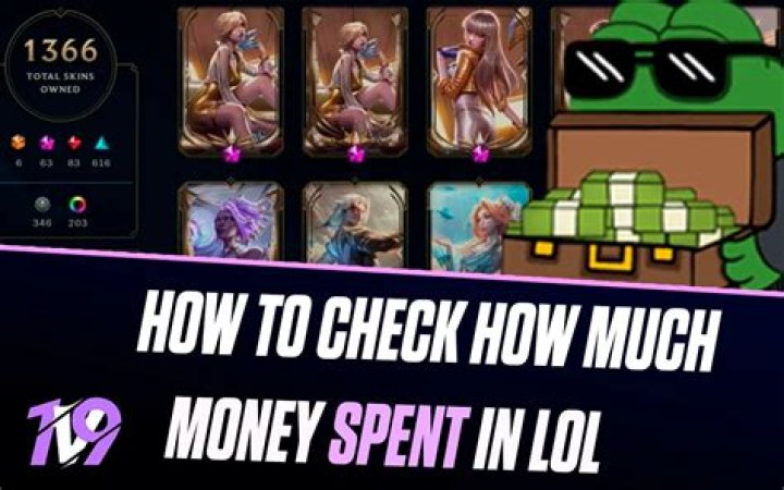 How much money have i spent on league of legends calculator