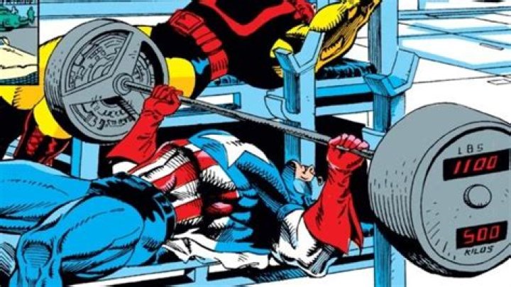 How much weight can Captain America lift?