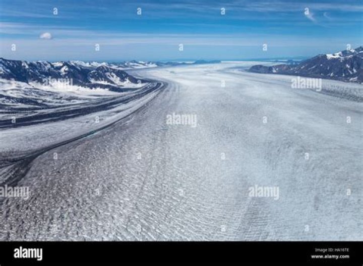 How old is the Bering Glacier?
