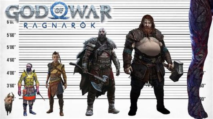 How tall is kratos in god of war