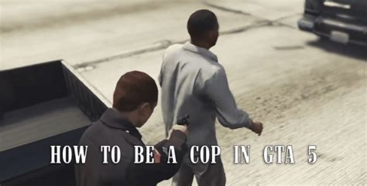 How to be a cop in gta 5 single player