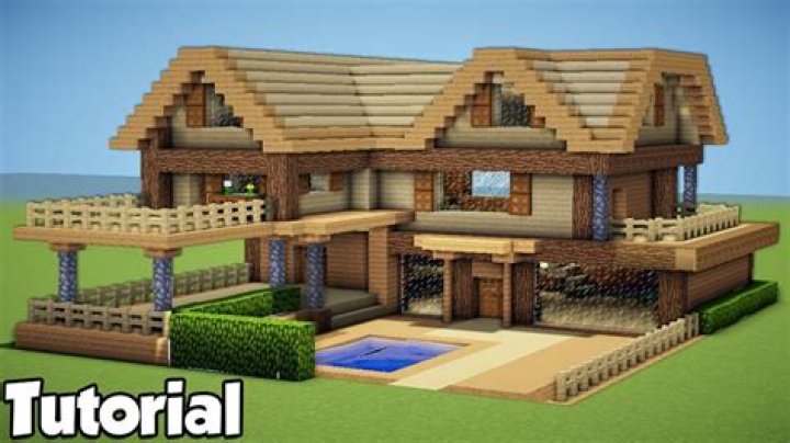 How to build a wooden house in minecraft step by step