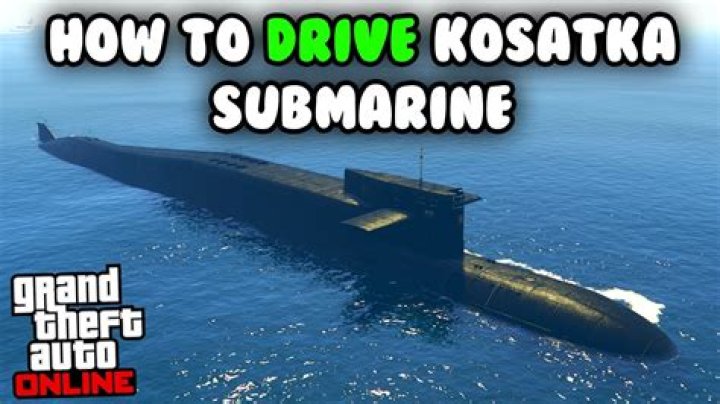 How to call your submarine in gta
