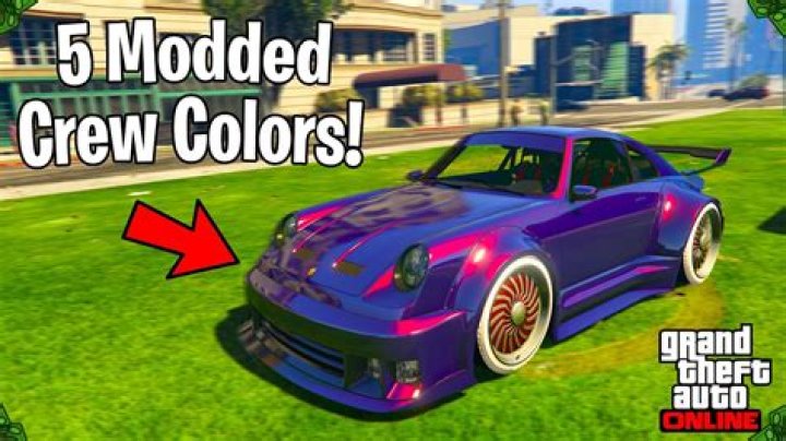 How to change crew color gta 5