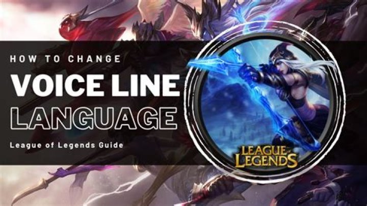 How to change ingame language league of legends
