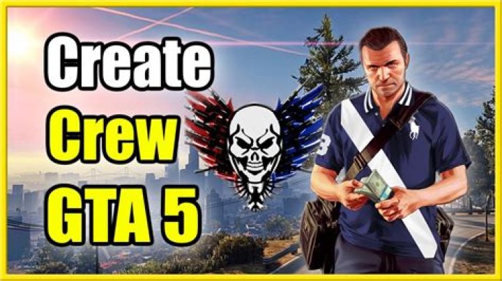 How to create crew gta 5