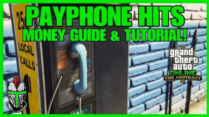 How to do payphone hits in gta 5