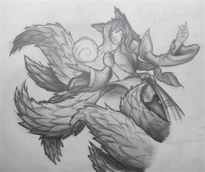 How to draw ahri league of legends