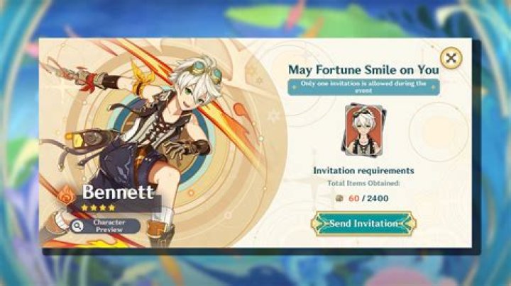 How to get bennett genshin impact