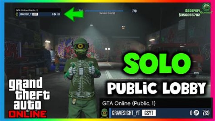 How to get into a solo public session gta online