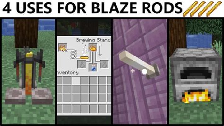How to make a blaze rod in minecraft pe
