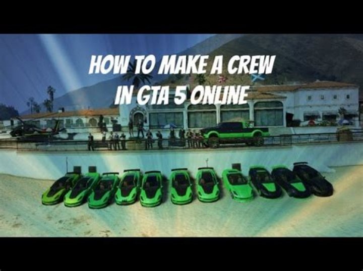 How to make a crew in gta online
