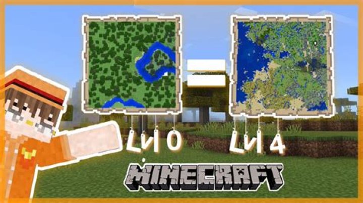 How to make a level 2 map in minecraft