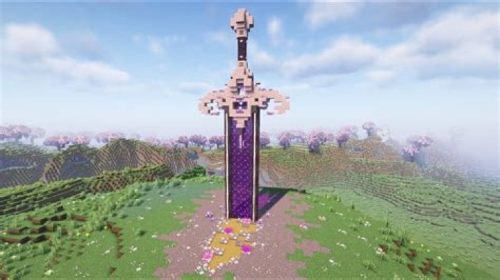 How to make a nether right sword in minecraft