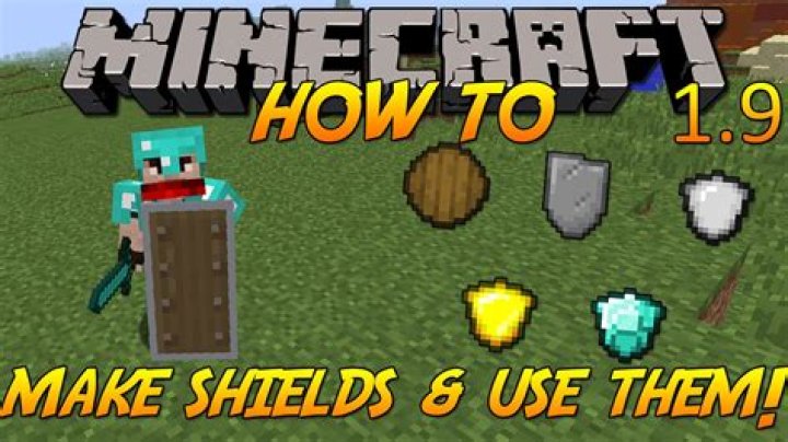 How to make a shield in minecraft xbox 360