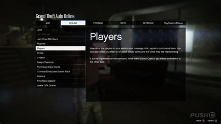 How to mute other players in gta online