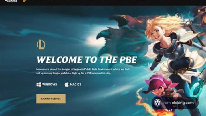 How to play in pbe league of legends