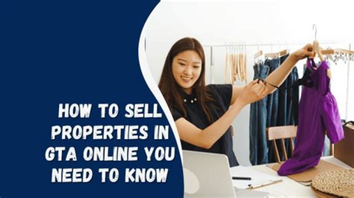 How to sell properties in gta