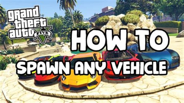 How to spawn cars in gta 5