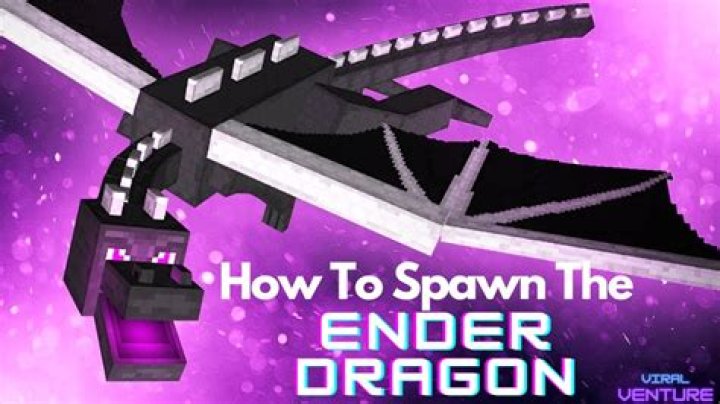 How to spawn ender dragon in minecraft pe creative