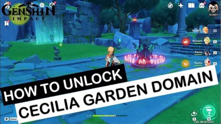 How to unlock cecilia garden genshin impact