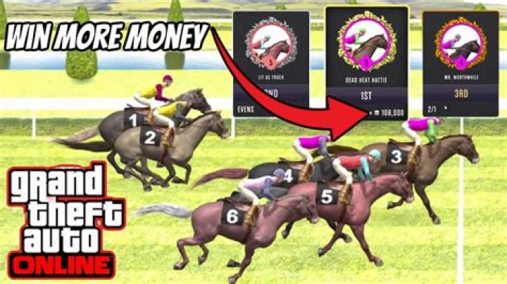 How to win horse racing gta 5