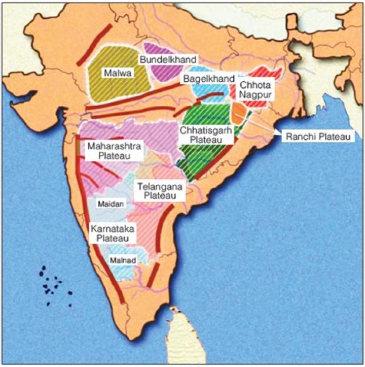 In peninsular india what occurs occasionally?