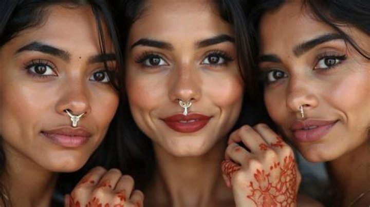 In which side nose piercing?
