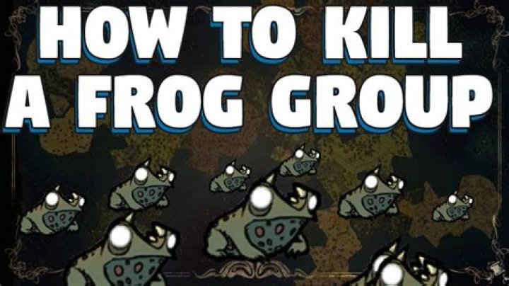 Is it OK to kill frogs?