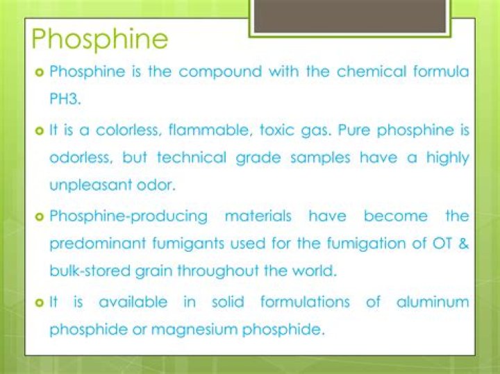 Is pure phosphine flammable?