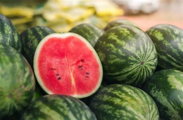 Is watermelon a red or green fruit?