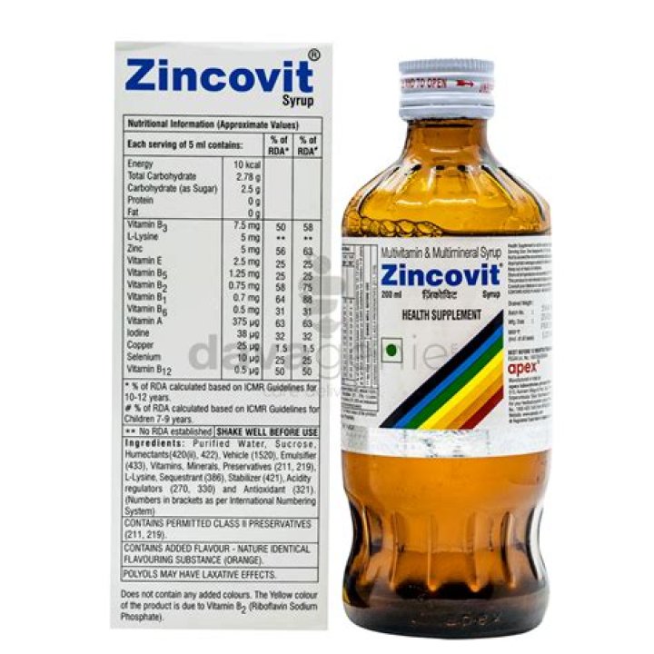 Is zincovit good for babies?